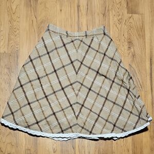 Cumar Wool Blend Skirt